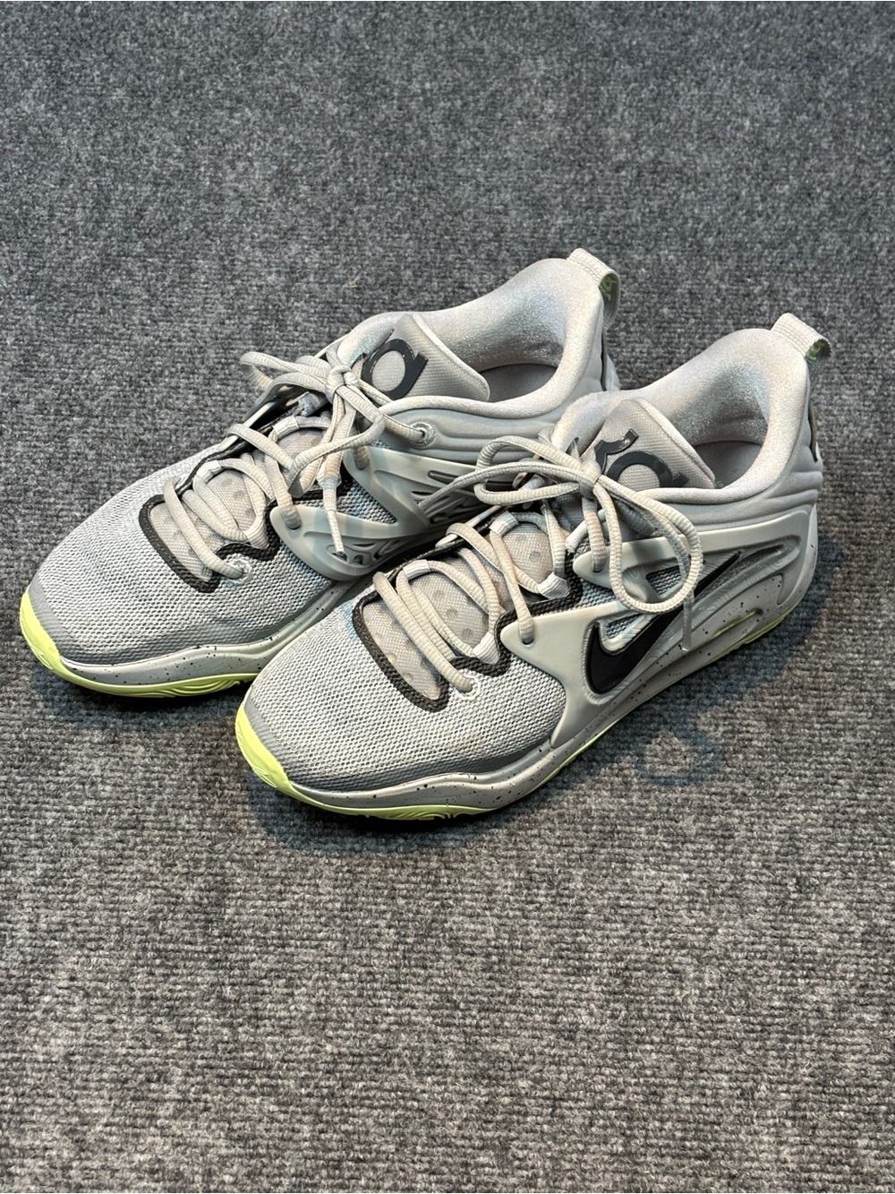 Nike KD 15 TB 'Wolf Grey Speckled' DO9826-001 men’s 7.5